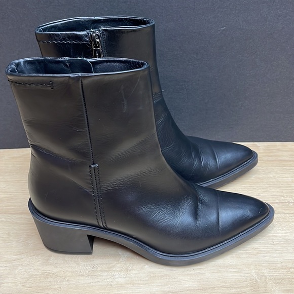 La Canadienne Pacheco Waterproof Leather Bootie Black, Size 38 - 8 US - Picture 2 of 7